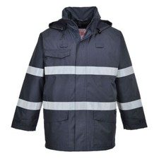 Image of Portwest Bizflame Rain FR Jacket Waterproof Flame Resistant Breathable S770