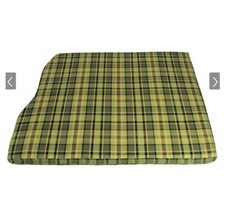 grünes Muster Innenausstattung VW Bus T2 T2a T2b Westfalia Camper Polster hinten