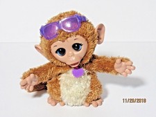 FurReal Friends Baby Cuddles My Giggly Monkey Pet Interactive Move Talks Hasbro