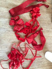 Kokardy, sznurki upominkowe, pakiet szczególnie rzadkie.