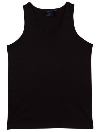 Mens 3 Pack 100% Cotton Singlets S-5XL 6/7XL 8/9XL 10/11XL 12/13XL Singlet Tank - Picture 2 of 4