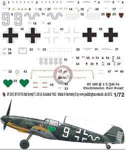 Peddinghaus 1 72 Bf 109 F 4 White 9 Markings Karl Kempf 7 Jg 54 Russia 2551 Ebay