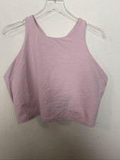 Athleta Conscious Crop Bra D-DD Pink 2X