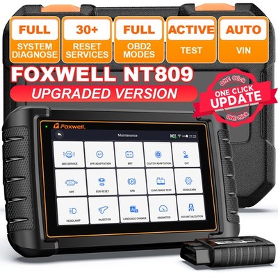 FOXWELL Car OBD2 Scanner Diagnostic Tool Bidirectional 30+ Services Full Systems