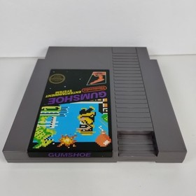 Gumshoe NES Nintendo 1986  5 SCREW w/ Manuel & Sleeve - Tested - Free Shipping 