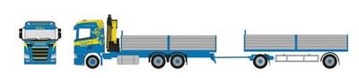 Herpa LKW Scania CS 20 ND PrHZ m.Ladekran Martin Wittwer 926072