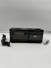 VTG SoundDesign AM FM Radio Cassette Player Alarm Clock 3838WAL Works