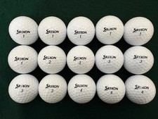 15 SRIXON SOFT FEEL GOLF BALLS - MINT/NEAR MINT - SAME BALLS SHOWN IN PHOTOS B 