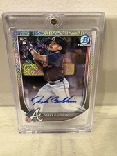 2025 Bowman Chrome Mega Box DRAKE BALDWIN (RC) Mojo Refractor Auto /150 - BRAVES