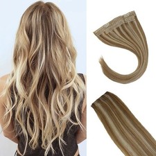 Sunny Hair FISHLINE 18" Golden Sunburst Wire Human Hair Extensions FP P16-22