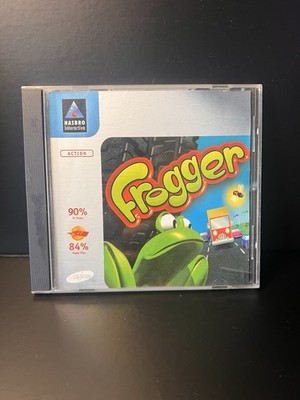 Frogger PC CD-ROM Hasbro Interactive Windows 95 98 Vintage Big Box Jewel Case