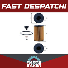 Oil Filter fits ROLLS ROYCE DAWN RR6 6.6 2016 on N74B66A Mahle 11427583220 New