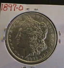 1897 $1 Morgan Silver Dollar O Mint  excellent