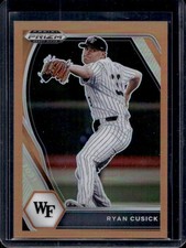 Ryan Cusick 2021 Panini Prizm Draft Picks #PDP24 Neon Orange /50