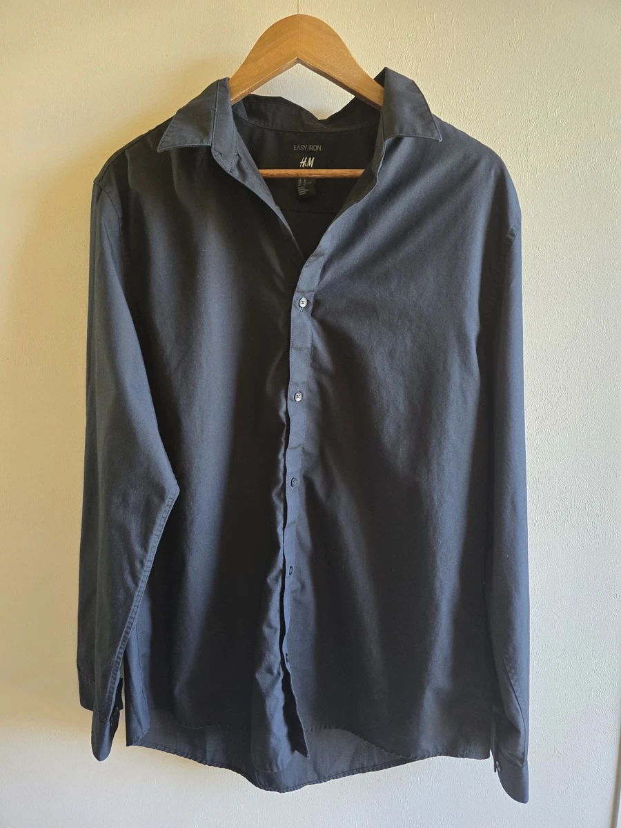 H&M Cotton Blend Slim Dress Shirts for Men for sale | eBay H&M Cotton Blend Slim Dress Shirts for Men for sale | eBay