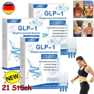 MARKENLOS GLP -1 -Gewichtsverlust oraler Lösung - natürlicher Stoffwechsel unterstützt NEU