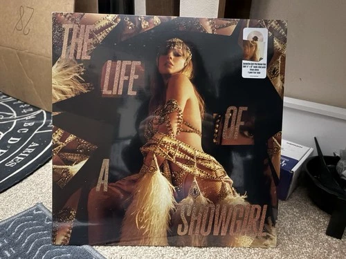 Taylor Swift The Life Of A Showgirl Summertime Spritz Pink Shimmer Vinyl LP