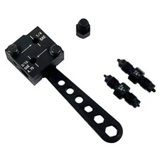 Brake Line Flaring Tool Kit, 3/16" & 1/4" Double Flaring Tool Kit for 