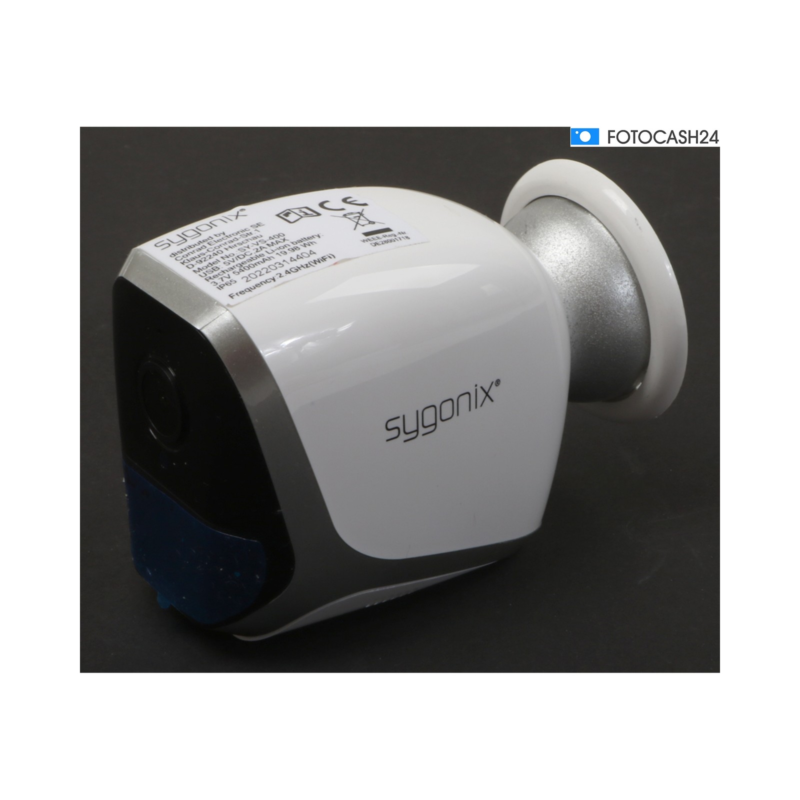 Sygonix SY-4452324 Compact Camera Surveillance Camera... + Defect (284199)
