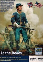 Master Box Mb 35197 At The Ready - American Civil Army - 1:35