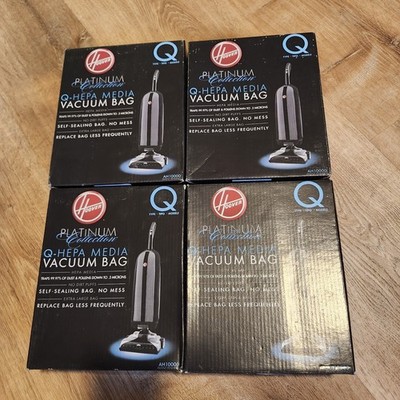 Four 2-Packs | Hoover Platinum HEPA Media Type Q Vacuum Cleaner | 8 Bags Total