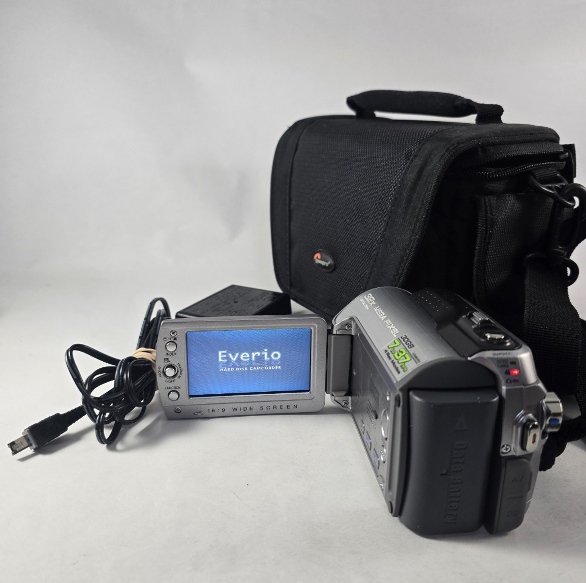 30gb Gz-mg155u 32x Zoom With Lowpro Bag Tested