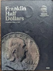 Benjamin Franklin Lot of 13 90% Silver Half Dollars in Whitman Album