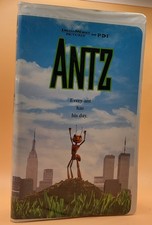 Antz VHS 1999 Clamshell Acceptable-Worn Condition  Buy 2 Get 1 Free 