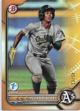 Pedro Pineda 2022 Bowman Draft 1st Edition #BD-181 Gold #/50