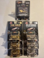 LOT OF 7   1:64 Racing Champions NASCAR   Silver, Gold, Platinum   NEW