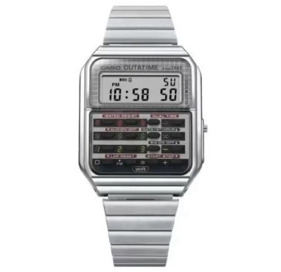 Orologio da polso CASIO CLASSIC x Ritorno al Futuro CA-500WEBF-1AJR Made in J... - Immagine 2 di 4