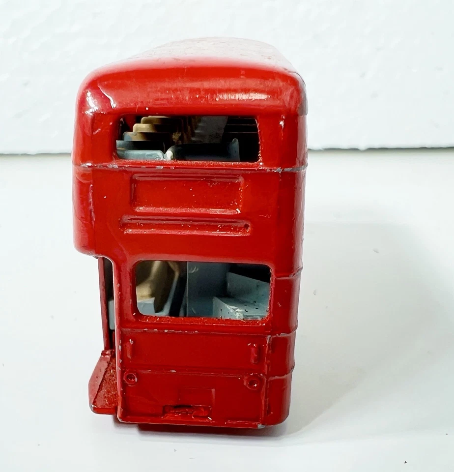Matchbox Lesney No 5 Routemaster Bus London Diecast 1:64 dt. Werbung seitlich - Bild 4 von 4