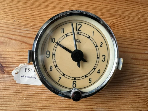 NOS Köhler Car Clock Watch 105mm
