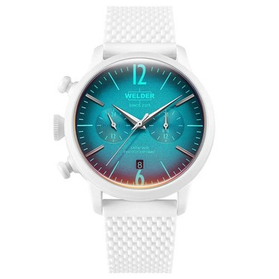 Welder WWRP504 White Tone, Sports Moody Men's Wristwatch