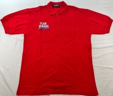 Vintage Team Yamaha Racing Polo Shirt Mens Sz XL Red Cotton