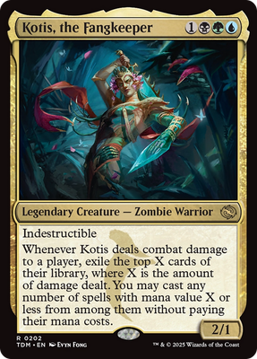 mtg tdm cards Fangkeeper's Familiar - Single Card Return to the iconic plane of Tarkir for an epic battle between dragons and clans Collecting Tarkir: Dragonstorm: The Four
