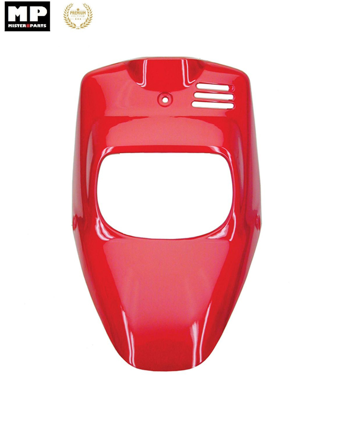 Face avant rouge pour MBK Booster Spirit et YAMAHA Bw's avant 2004
