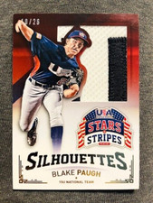 2015 Panini USA Stars & And Stripes Blake Paugh RC Game Used Patch Card /26 Rare