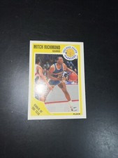 🔥1989-90 Fleer #56 MITCH RICHMOND Rookie Of The Year Golden State Warriors 1118