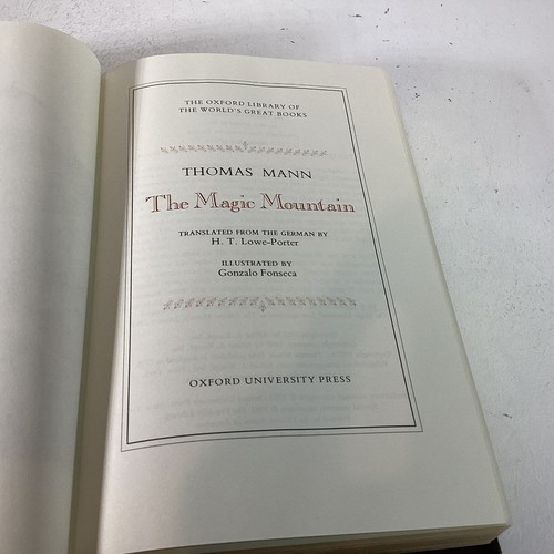 The Magic Mountain Thomas Mann Oxford University Press 1981 1/4 Leather - Picture 8 of 11