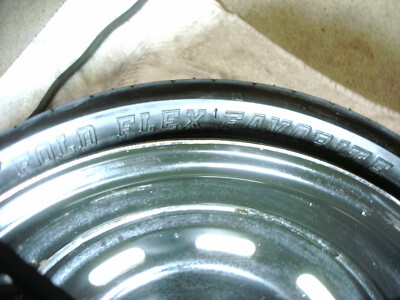 1984 -89 Nissan 300 ZX Space Saver Spare Bridgestone Tire Wheel