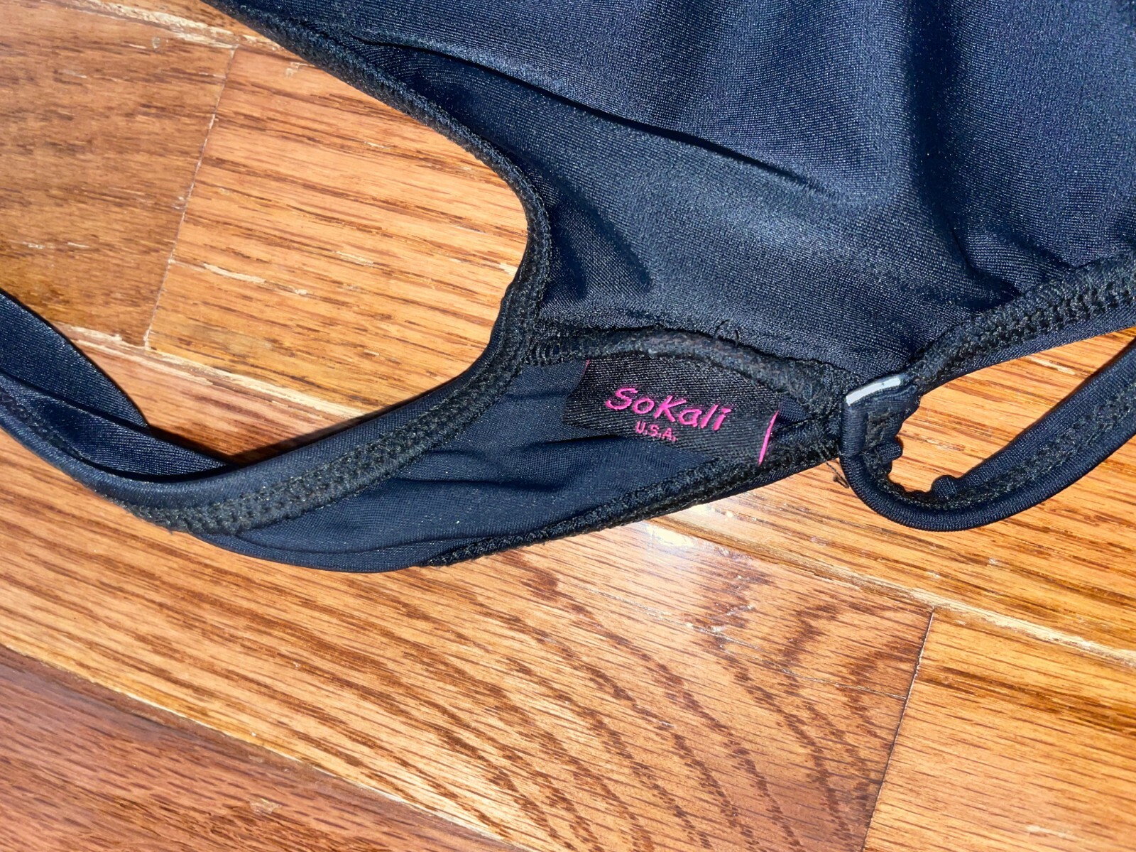 SoKali Custom Dance Performance Black Unitard wit… - image 6