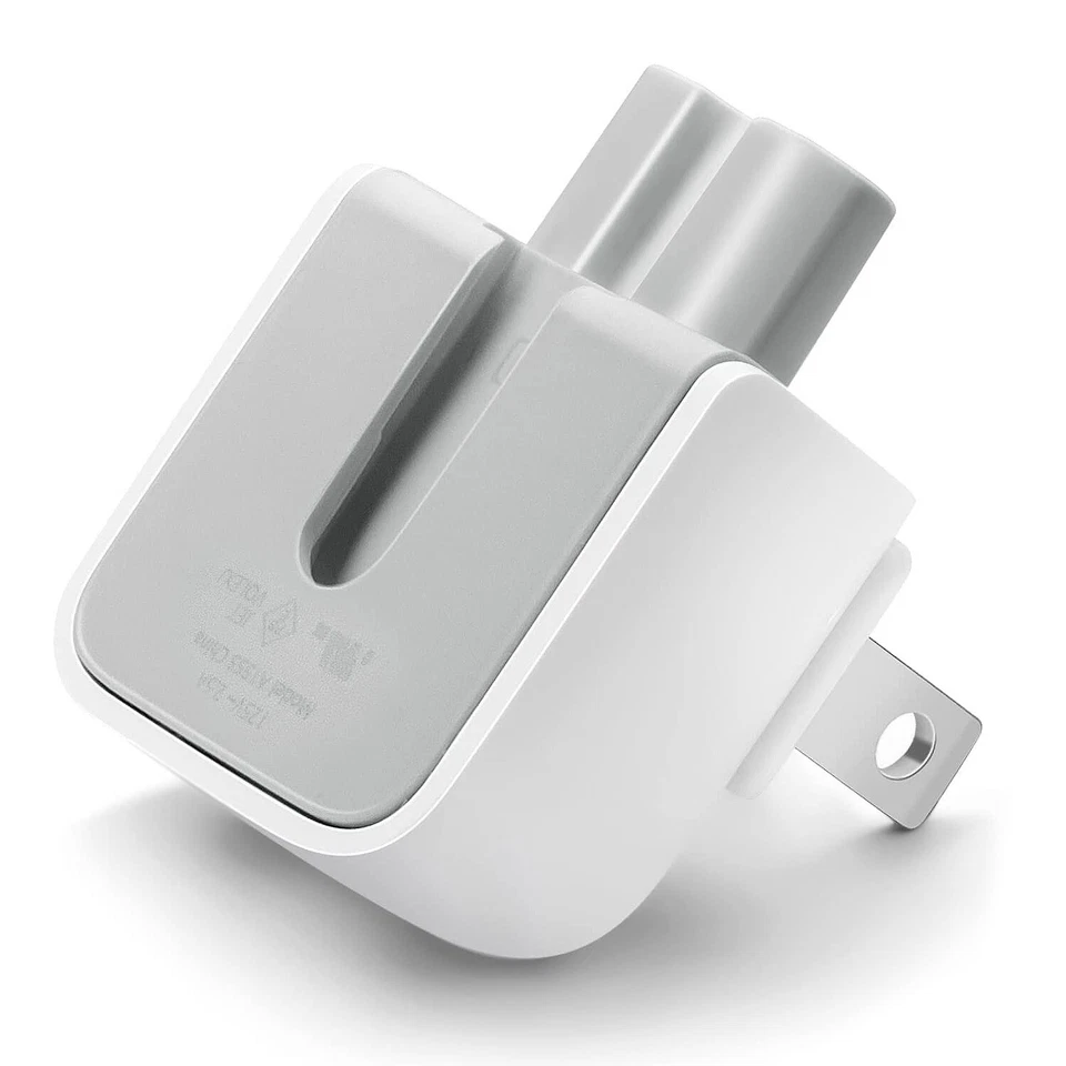 2 x Genuine OEM Apple A1555 Duckhead US Prong Plug MagSafe Adapter 45W 60W 85W - Image 2 of 2