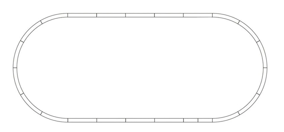 10005 Roco Track With Ballast Dimensions 215X100 Cm - Image 2 of 4