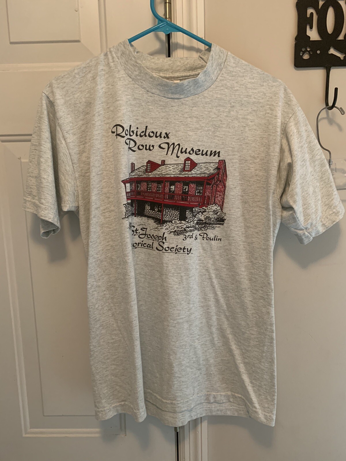 Maglietta Vintage Robidoux Fila Mu Media San Giuse Società Storica