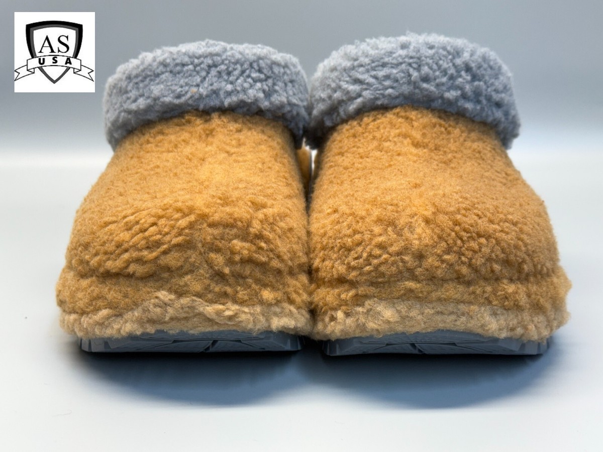 Crocs x Lil Nas X Mega Crush Rare Brown Sherpa Clogs Designer NEW Fast Ship Crocs Mega Crush Clog x Lil Nas X in Brown | SVD USA main image 3