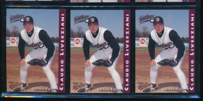 Lot (3) 1998 Multi-Ad Sports #18 Claudio Liverziani Timber