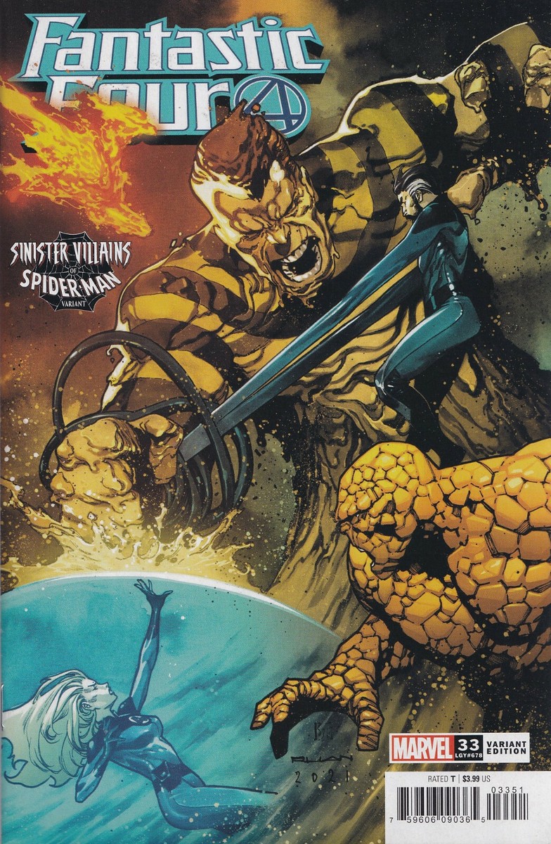 FANTASTIC FOUR #33 (RUAN SPIDER-VILLAINS VARIANT) COMIC BOOK