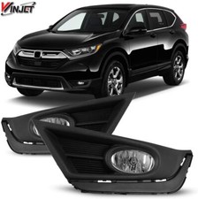 Winjet Oe-style Driving Fog Lights Bezels Wiring - Fits 2017-2019 Honda Cr-v