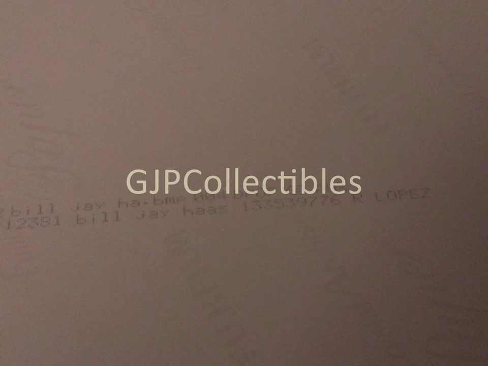 AA PGA GOLFER signed 8X10 Autograph Help Identify BILL AND JAY HAAS - Image 2 of 2